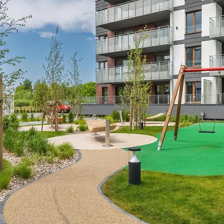 Seaside Mazowiecka Park - Wyjatkowy Na 7 Osob 2 Sypialnie, 2 Lazienki I Parking - Luxury Large With 2 Bedrooms, 2 Bathrooms And Parking