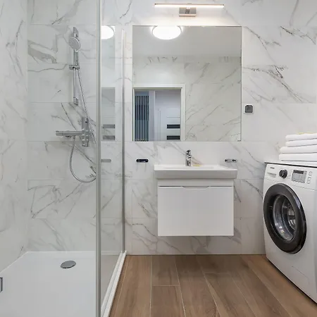 شقة Seaside Mazowiecka Park - Wyjatkowy Na 7 Osob 2 Sypialnie, 2 Lazienki I Parking - Luxury Large With 2 Bedrooms, 2 Bathrooms And Parking *