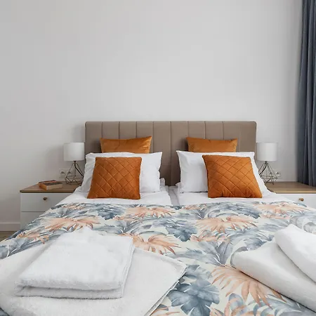 Seaside Mazowiecka Park - Wyjątkowy Na 7 Osób 2 Sypialnie, 2 łazienki I Parking - Luxury Large With 2 Bedrooms, 2 Bathrooms&parking