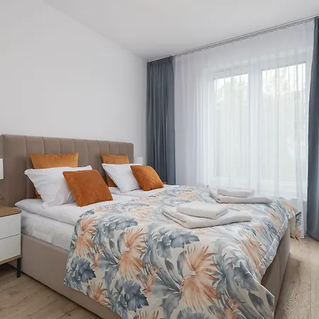 Seaside Mazowiecka Park - Wyjątkowy Na 7 Osób 2 Sypialnie, 2 łazienki I Parking - Luxury Large With 2 Bedrooms, 2 Bathrooms&parking Apartament Kołobrzeg