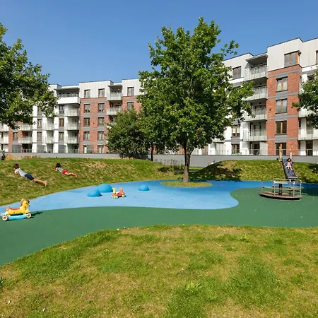 شقة Seaside Mazowiecka Park - Wyjatkowy Na 7 Osob 2 Sypialnie, 2 Lazienki I Parking - Luxury Large With 2 Bedrooms, 2 Bathrooms And Parking