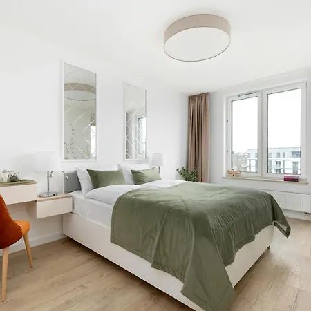 Seaside Mazowiecka Park - Wyjatkowy Na 7 Osob 2 Sypialnie, 2 Lazienki I Parking - Luxury Large With 2 Bedrooms, 2 Bathrooms And Parking كولوبرزيغ