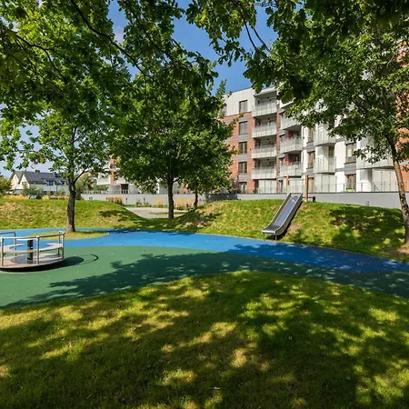 Seaside Mazowiecka Park - Wyjatkowy Na 7 Osob 2 Sypialnie, 2 Lazienki I Parking - Luxury Large With 2 Bedrooms, 2 Bathrooms And Parking