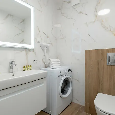 شقة Seaside Mazowiecka Park - Wyjatkowy Na 7 Osob 2 Sypialnie, 2 Lazienki I Parking - Luxury Large With 2 Bedrooms, 2 Bathrooms And Parking *